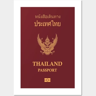 Thailand passport Posters and Art